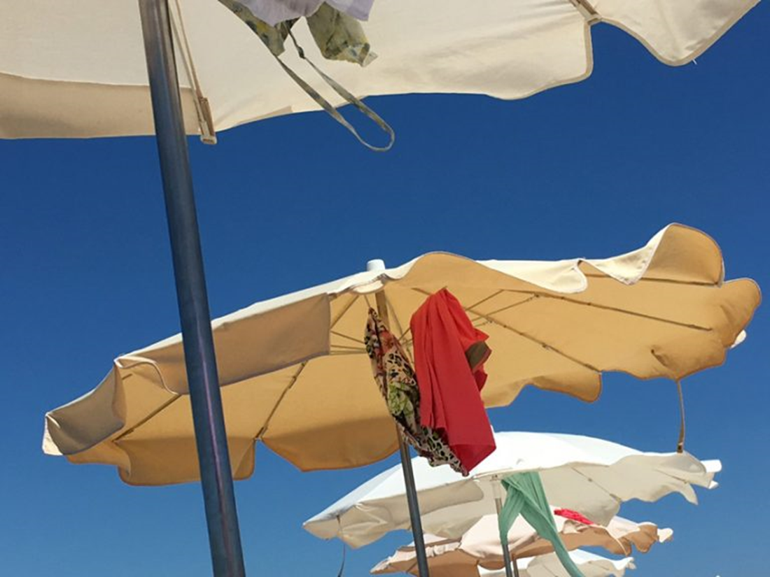 Parasols à Formentera