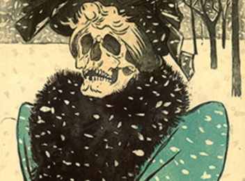 Eugene-DELATRE-La-Mort-en-fourrures-Vers-1897
