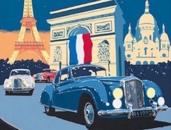 Affiche de Paris Arc de Triomphe