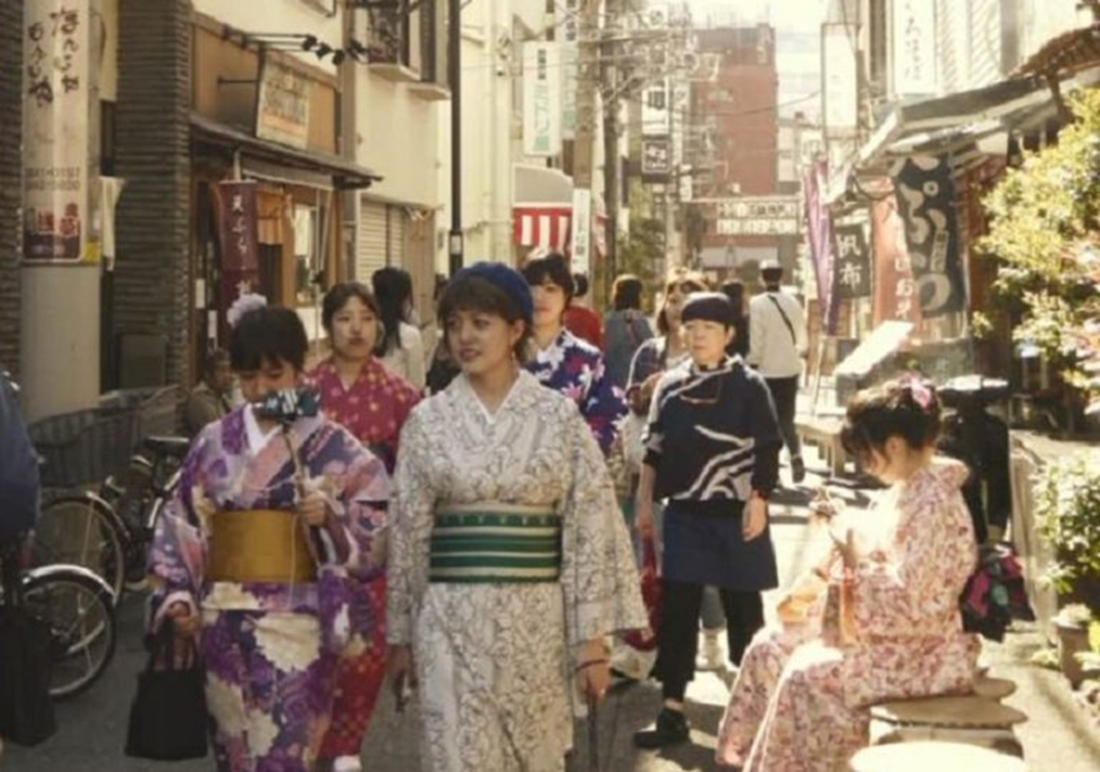 Femmes en kimono