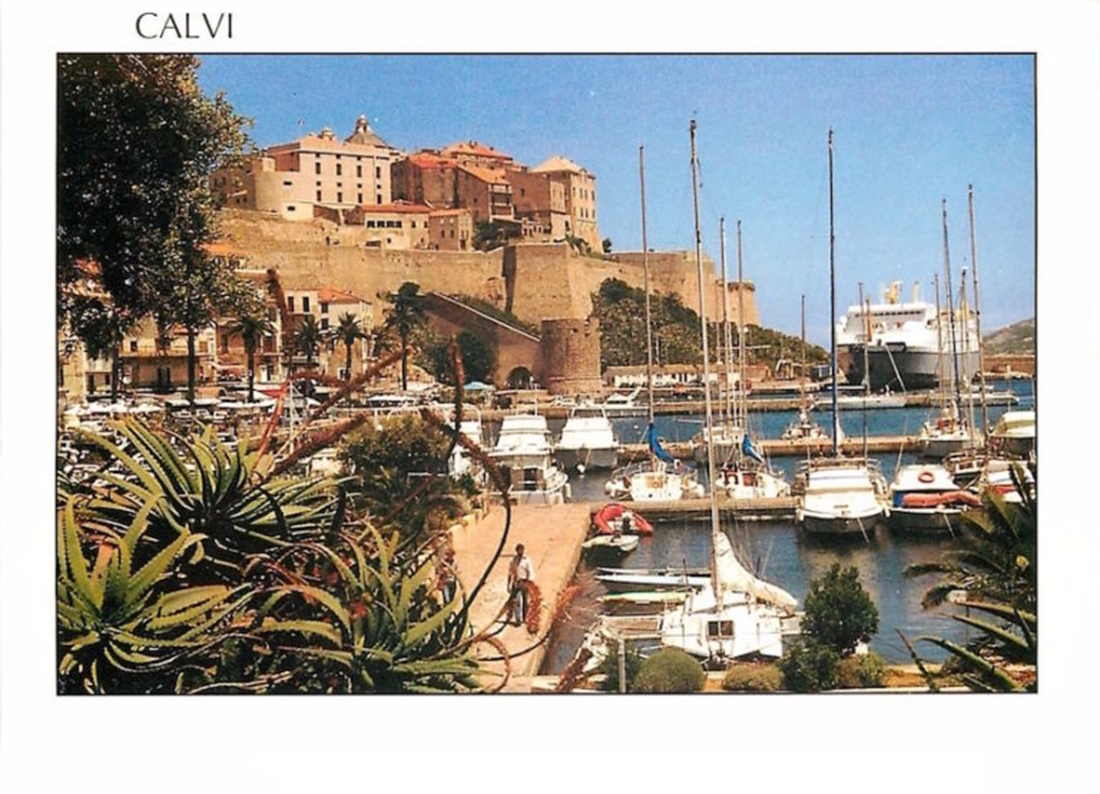 Carte pôstale de Calvi