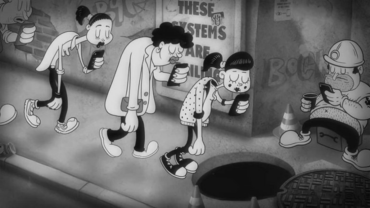 Tout le monde devant son téléphone