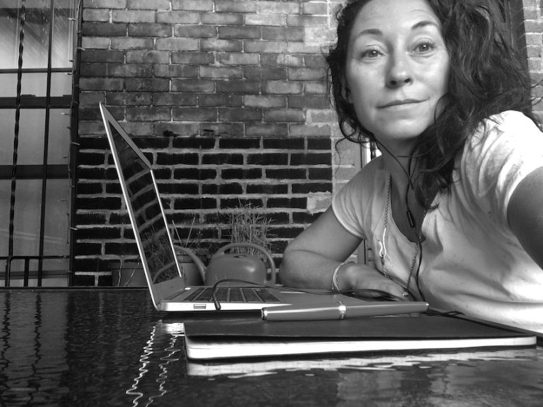 Autoportrait d'Aurelia Gantier à Manhattan
