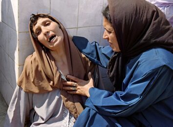 Massacre de Bentalha en Algérie le 23 septembre 1997. © AFP / Hocine Zaourar