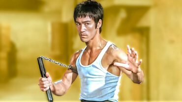 Bruce Lee et son Nunchaku